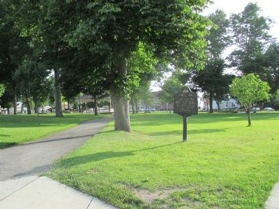 West and South View Russell Park Marker. Click for full size. West and South View Russell Park Marker image. Click for full size.