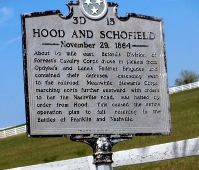 Hood and Schofield Marker image. Click for full size.