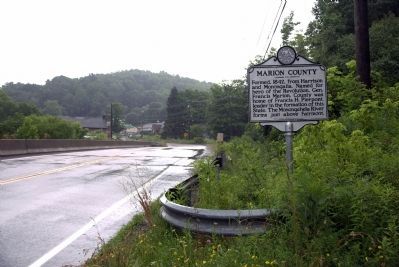 Marion County / Taylor County Marker image. Click for full size.