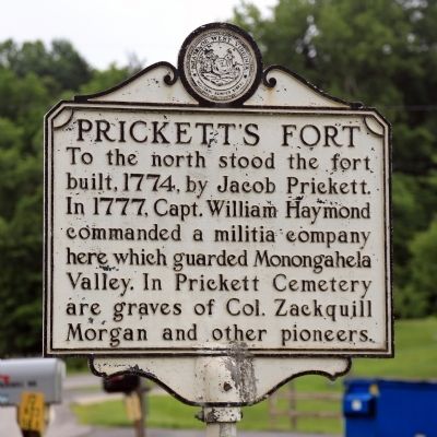 Pricketts Fort Marker image. Click for full size.