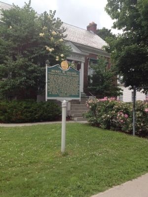 Wideview of Henry M. Leland Marker. Click for full size. Wideview of Henry M. Leland Marker image. Click for full size.