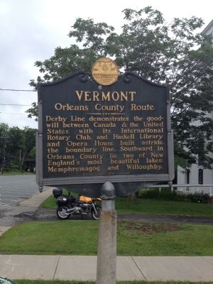 Vermont Marker. Click for full size. Vermont Marker image. Click for full size.