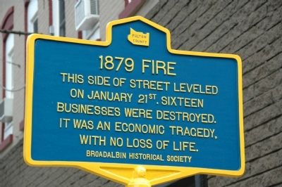 1879 Fire Marker. Click for full size. 1879 Fire Marker image. Click for full size.