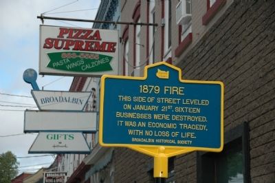 1879 Fire Marker. Click for full size. 1879 Fire Marker image. Click for full size.