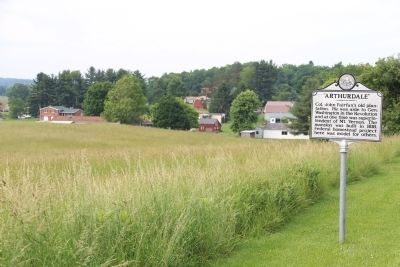 “Arthurdale” Marker image. Click for full size.
