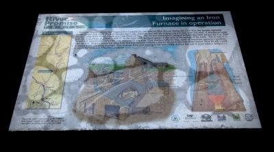 Imagining an Iron Furnace in Operation Marker image. Click for full size.