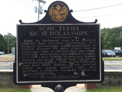 Some Terms of Scholarships Marker. Click for full size. Some Terms of Scholarships Marker image. Click for full size.