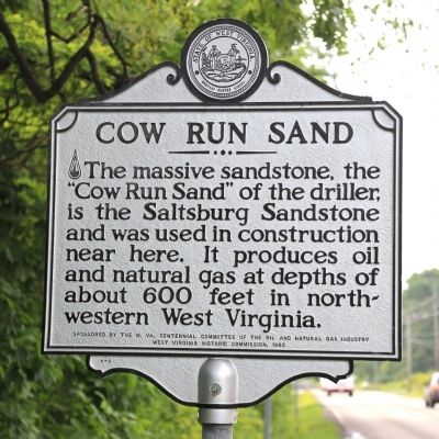 Cow Run Sand Marker image. Click for full size.