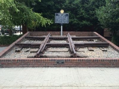 Railroad Avenue Historic District Marker image. Click for full size.