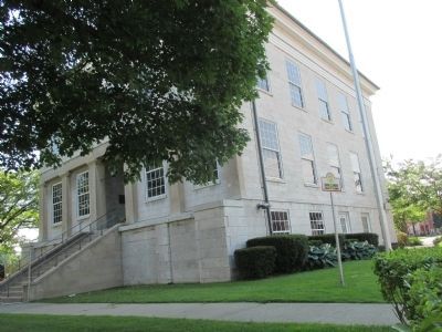 Rear and North Sides Genesee County Courthouse. Click for full size. Rear and North Sides Genesee County Courthouse image. Click for full size.