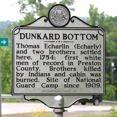 Dunkard Bottom Marker image. Click for full size.