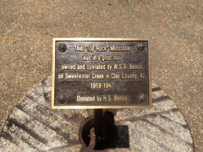 Top Rock Millstone Marker. Click for full size. Top Rock Millstone Marker image. Click for full size.