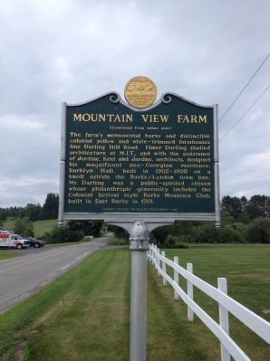 Mountain View Farm Marker image. Click for full size.
