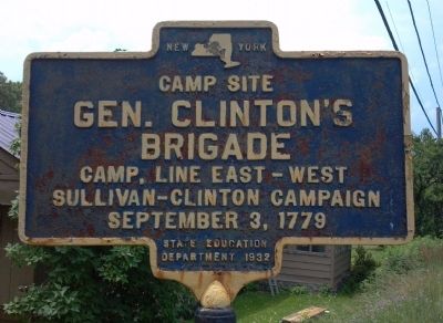 General Clinton's Brigade Marker image. Click for full size.