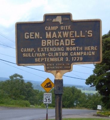 General Maxwell's Brigade Marker image. Click for full size.