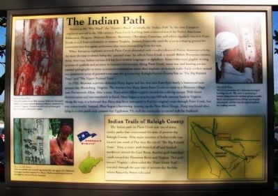 The Indian Path Marker image. Click for full size.