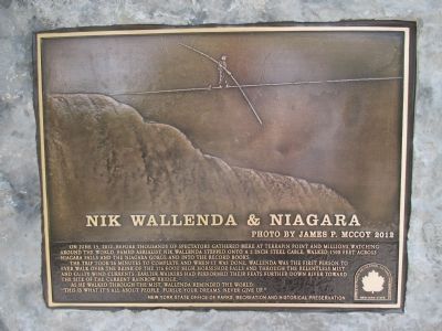 Nik Wallenda & Niagara Marker image. Click for full size.