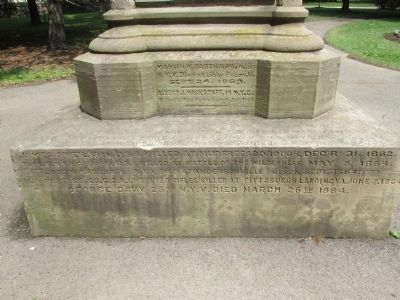 Town of Niagara Civil War Memorial. Click for full size. Town of Niagara Civil War Memorial image. Click for full size.