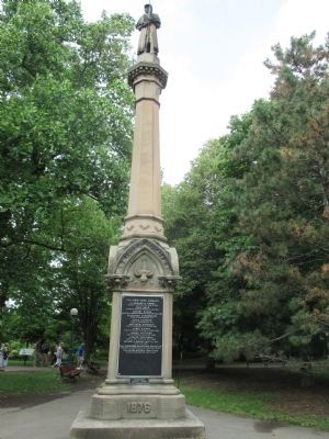 Front View Town of Niagara Civil War Memorial. Click for full size. Front View Town of Niagara Civil War Memorial image. Click for full size.