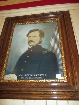 Peter A. Porter Portrait image. Click for full size.