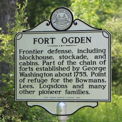 Fort Ogden Marker image. Click for full size.