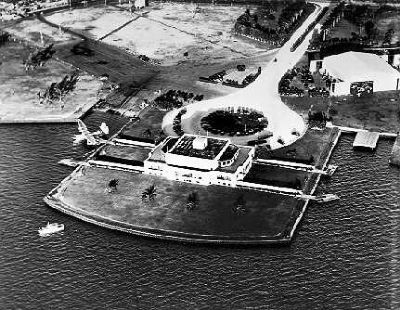 Aerial view of Dinner Key, 1934 image. Click for full size.