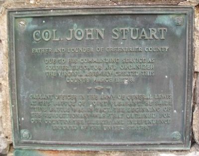 Tribute to Men of the Mountains - Stuart Marker. Click for full size. Tribute to Men of the Mountains - Stuart Marker image. Click for full size.