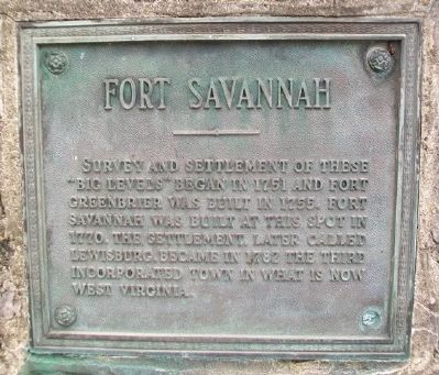 Tribute to Men of the Mountains - Fort Savannah Marker. Click for full size. Tribute to Men of the Mountains - Fort Savannah Marker image. Click for full size.