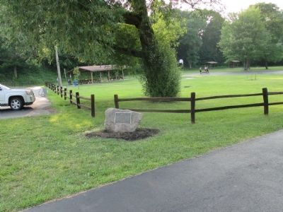 Wide View Site of "Bundy's Mill" Marker image. Click for full size.