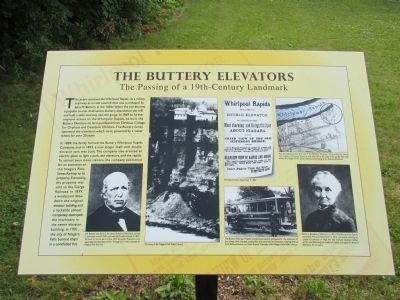 The Buttery Elevators Marker image. Click for full size.