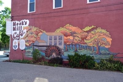 William Meek Mural and Marker image. Click for full size.