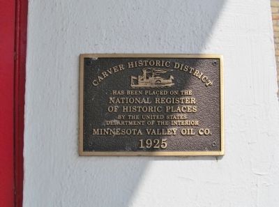 Minnesota Valley Oil Co. Plaque image. Click for full size.