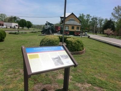 Passing Through Cowan Marker-Railroad Depot in the background image. Click for full size.