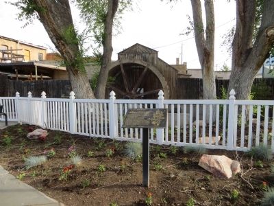 The Old Mill Wheel Marker. Click for full size. The Old Mill Wheel Marker image. Click for full size.