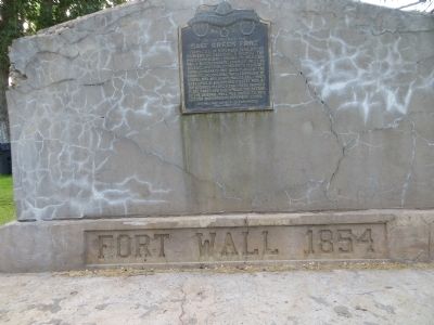 Salt Creek Fort Marker image. Click for full size.