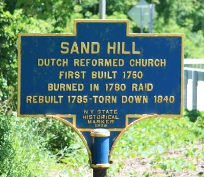 Sand Hill Marker image. Click for full size.