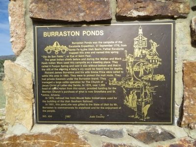 Burraston Ponds Marker image. Click for full size.