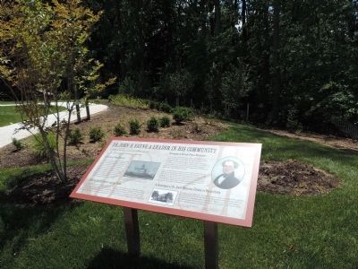 Dr. John H. Bayne: A Leader In His Community Marker in the Salubria Memorial Garden image. Click for full size.