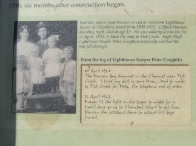 Close-up of Photo and Log image. Click for full size.