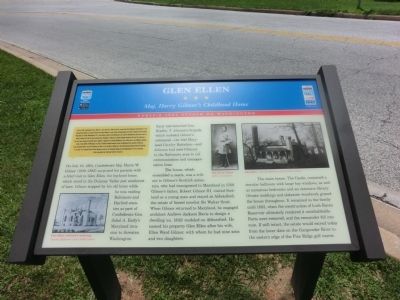 Glen Ellen Marker. Click for full size. Glen Ellen Marker image. Click for full size.