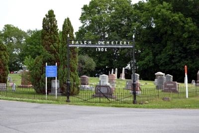 Entrance to Salem Cemetery image. Click for full size.