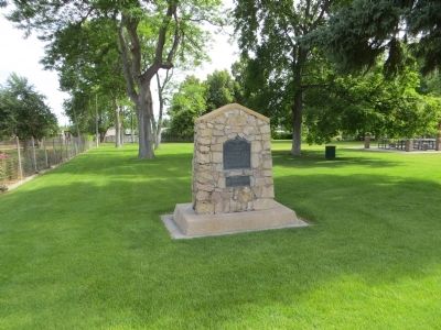Santaquin Marker. Click for full size. Santaquin Marker image. Click for full size.