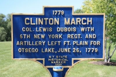 Clinton March Marker image. Click for full size.