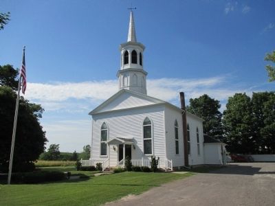 Front of West Middlebury Baptist Church image. Click for full size.