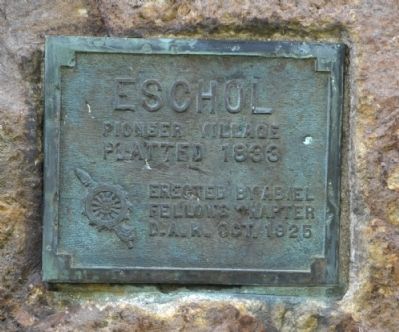 Eschol Marker image. Click for full size.