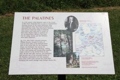The Palatines Marker image. Click for full size.