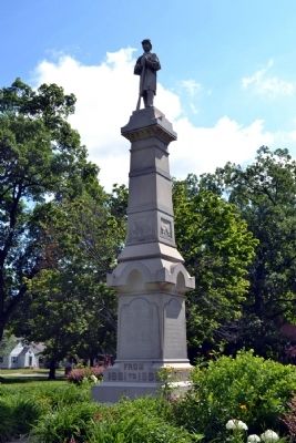 Three Rivers Civil War Monument. Click for full size. Three Rivers Civil War Monument image. Click for full size.