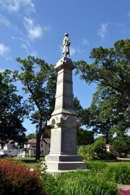 Three Rivers Civil War Monument. Click for full size. Three Rivers Civil War Monument image. Click for full size.