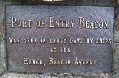 Port of Entry Beacon Marker image. Click for full size.