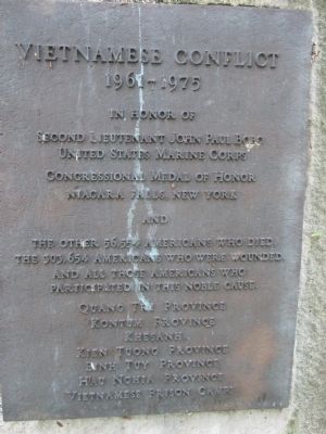 Niagara County Medal of Honor Monument Marker image. Click for full size.
